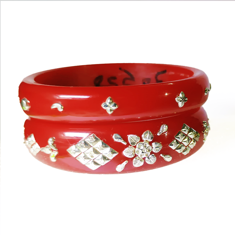 SHREYA JEWELERY Silver Pola Bangles For Women | Original 916 Silver 3 gm Bangles