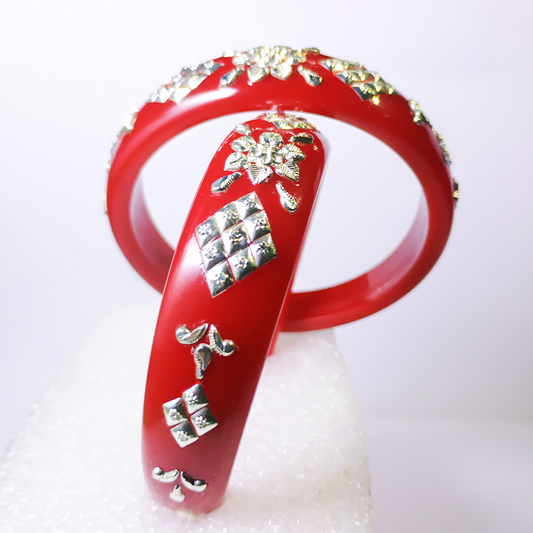 SHREYA JEWELERY Silver Pola Bangles For Women | Original 916 Silver 3 gm Bangles