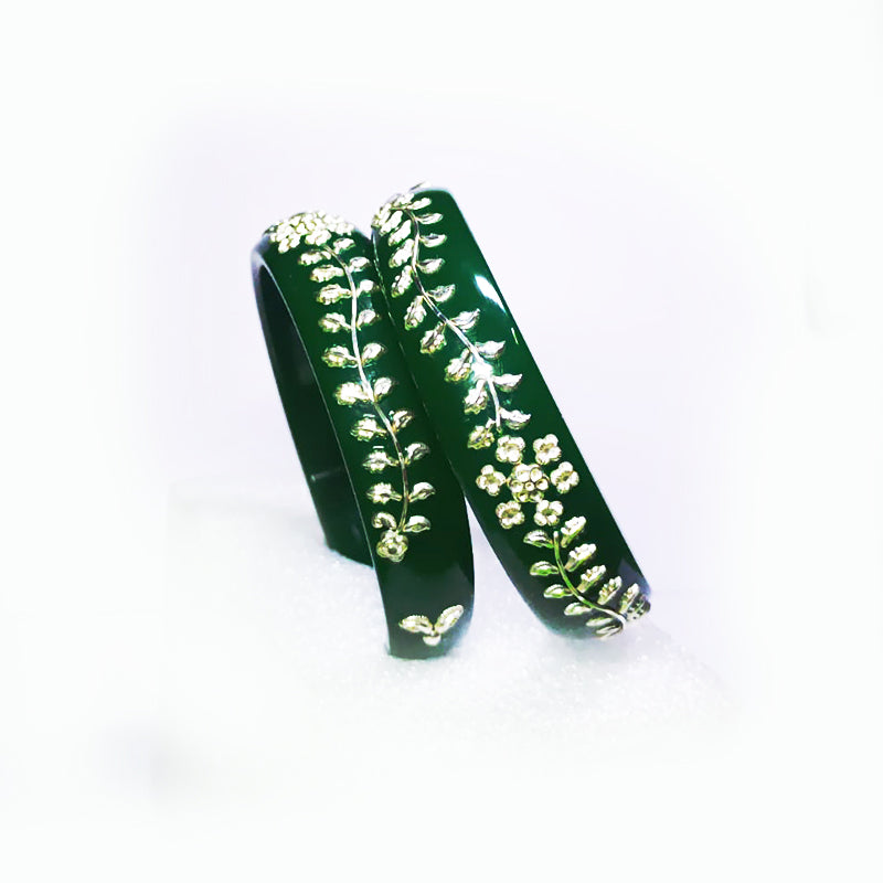 SHREYA JEWELERY Silver Pola Bangles For Women | Original 916 Silver 3 gm Bangles