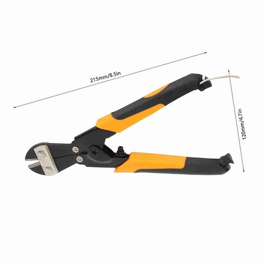 Jingdin 8" Bolt Cutter, Heavy Duty Mini-Bolt Cutters Wire Cable Cutter Pliers Shear Cutting Tool (1p) Hardware