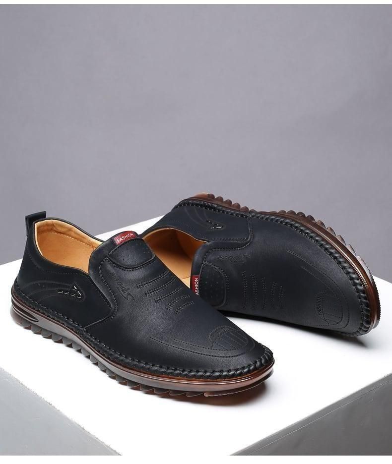 Men Leather Soft Casual Shoes Shoes