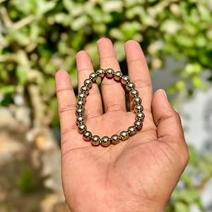 Pyrite Bracelet For Unisex Adult (Gold) Payarite