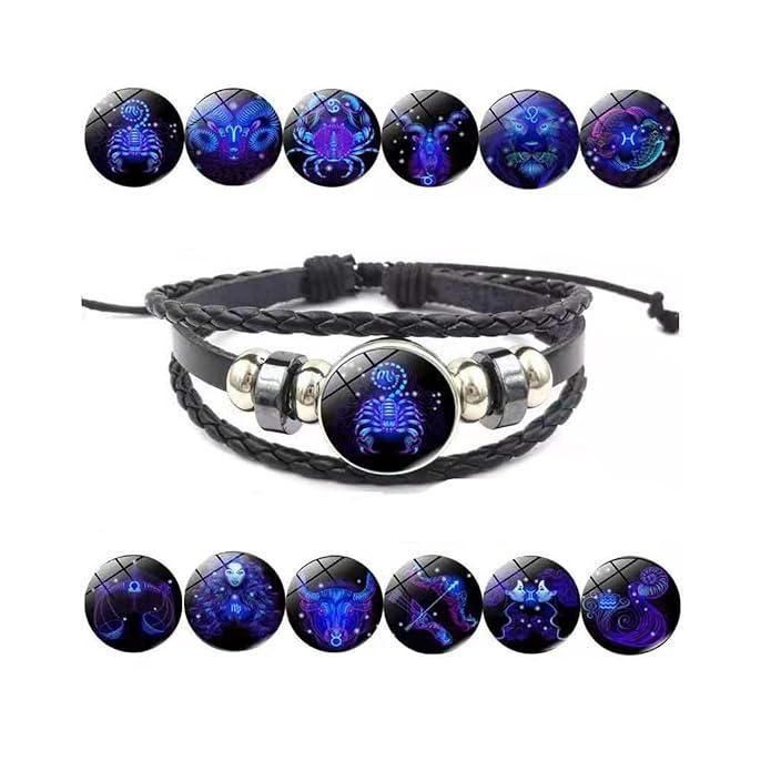 Guardian Bracelet Black Leather Bracelet Adjustable Bracelet