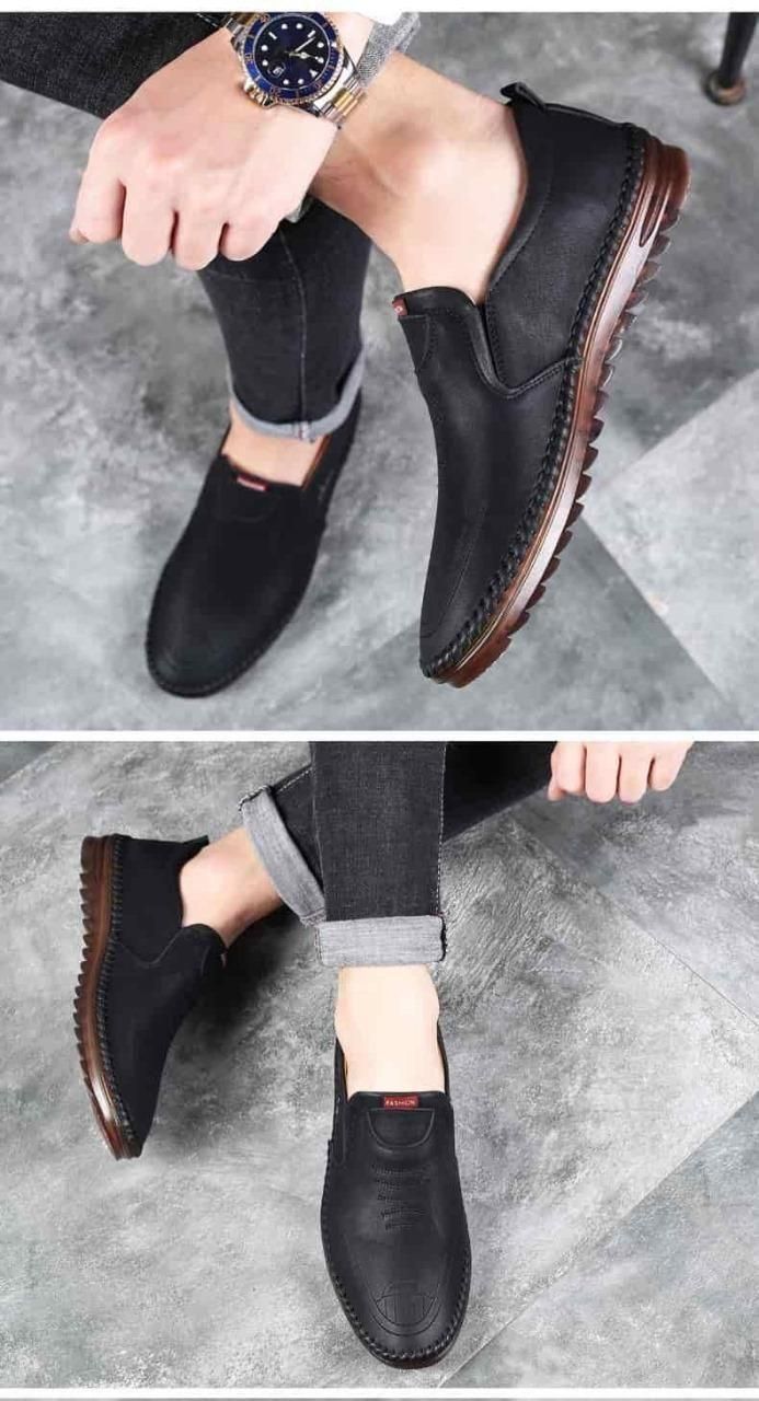 Men Leather Soft Casual Shoes Shoes