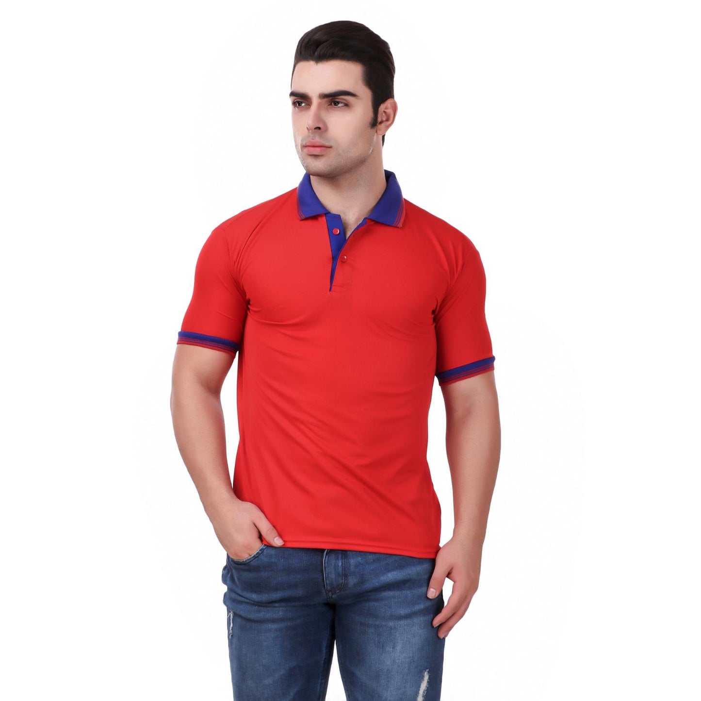 Combo of 5 Men's Polo T-shirt Fashion