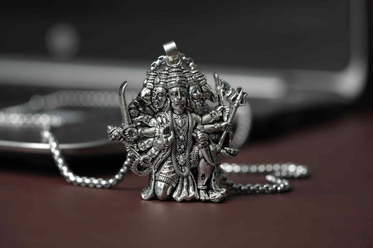 Panchamukhi Hanuman Pendant With Chain Jewellery Chain