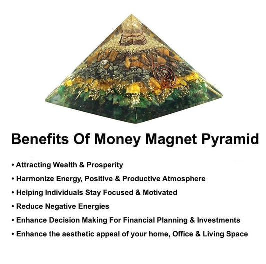 Money Magnet Pyramid - Money Increase (1p) Home Decor