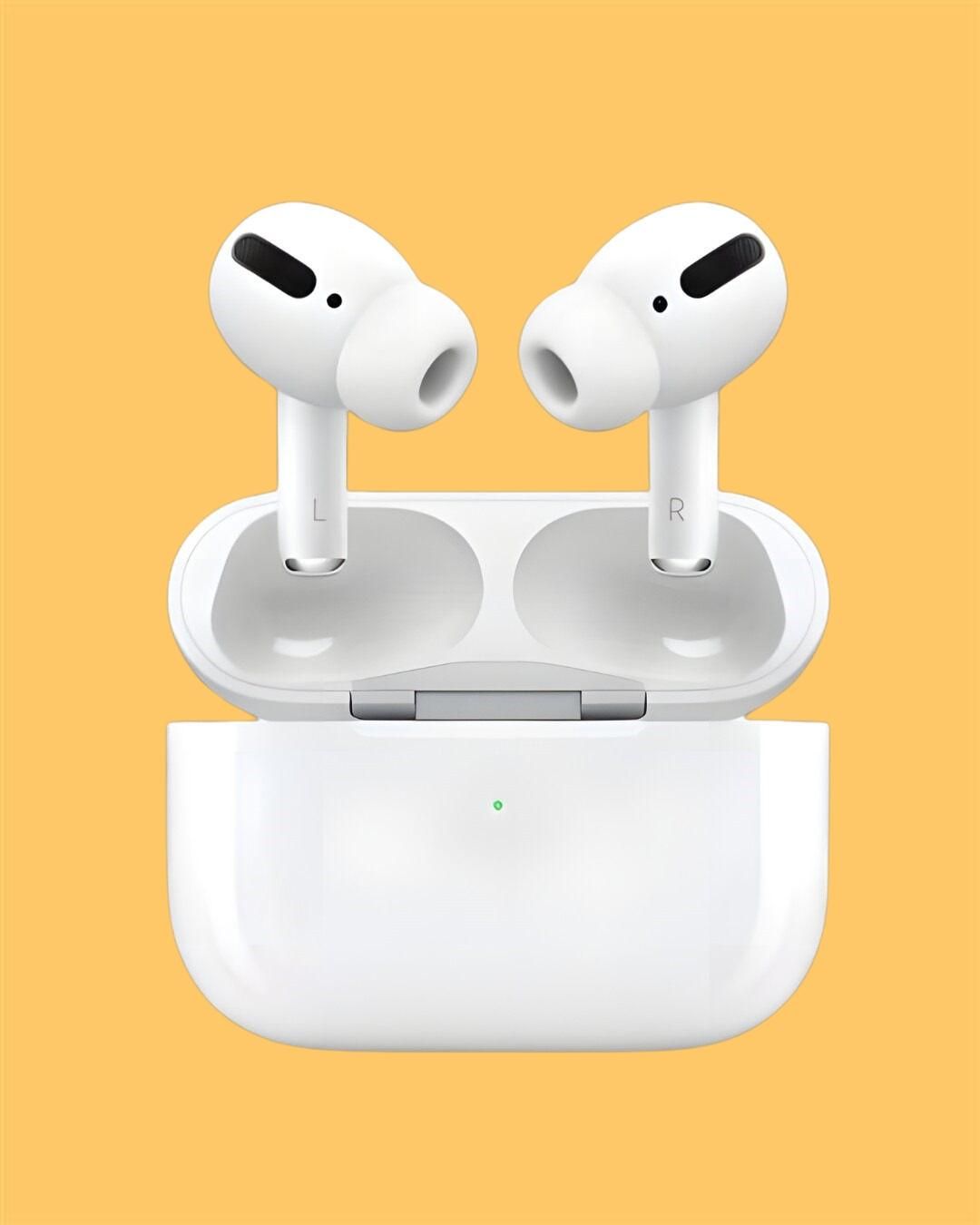 XANK Air-pods Pro with Wireless Charging Case with Sensor Enabled Bluetooth Headset (White, True Wireless) Earphones