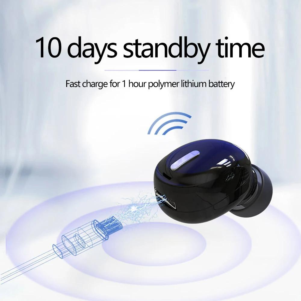 X9 Mini 5.0 Bluetooth Earphone Wireless Headset With Mic Earphones
