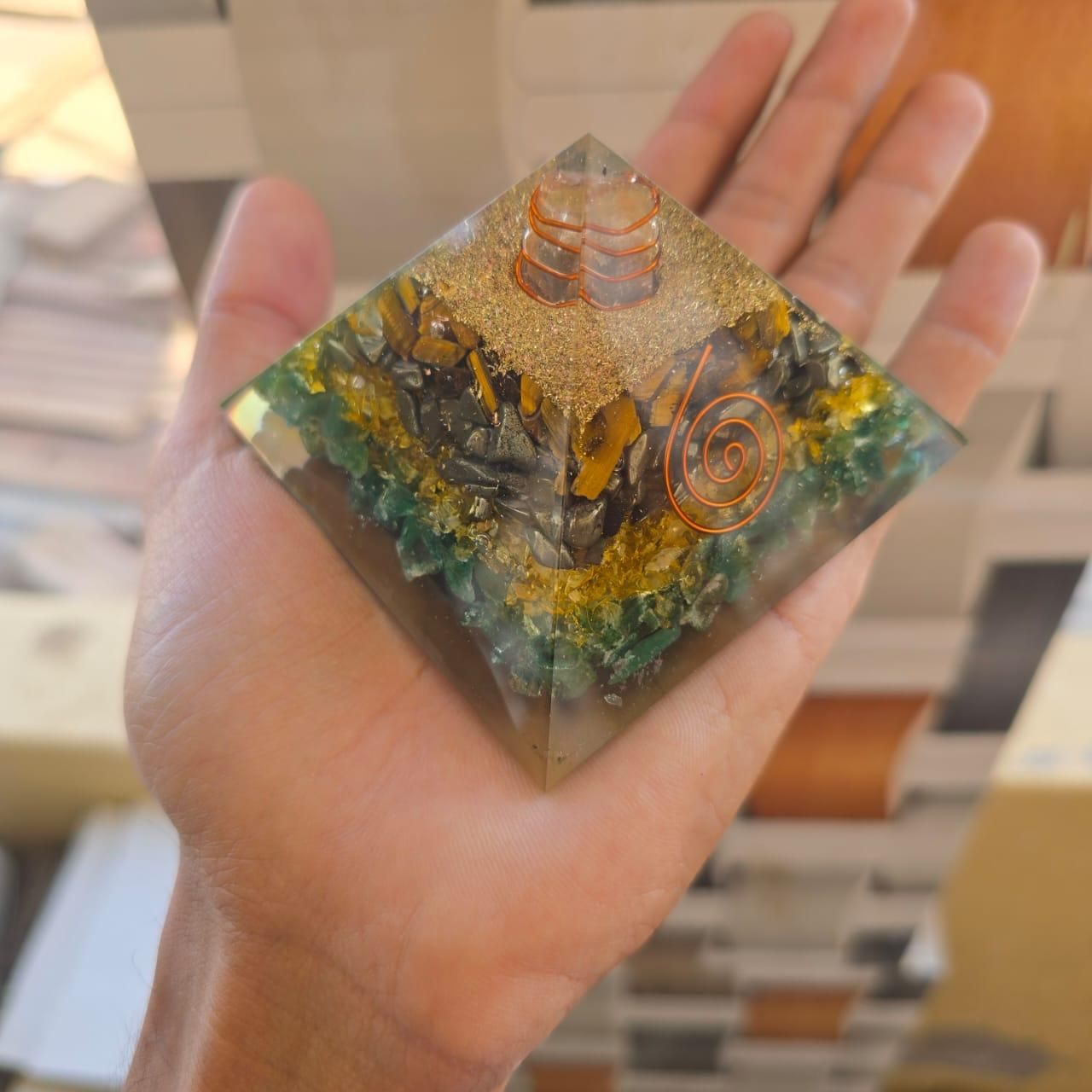 Money Magnet Pyramid - Money Increase (1p) Home Decor