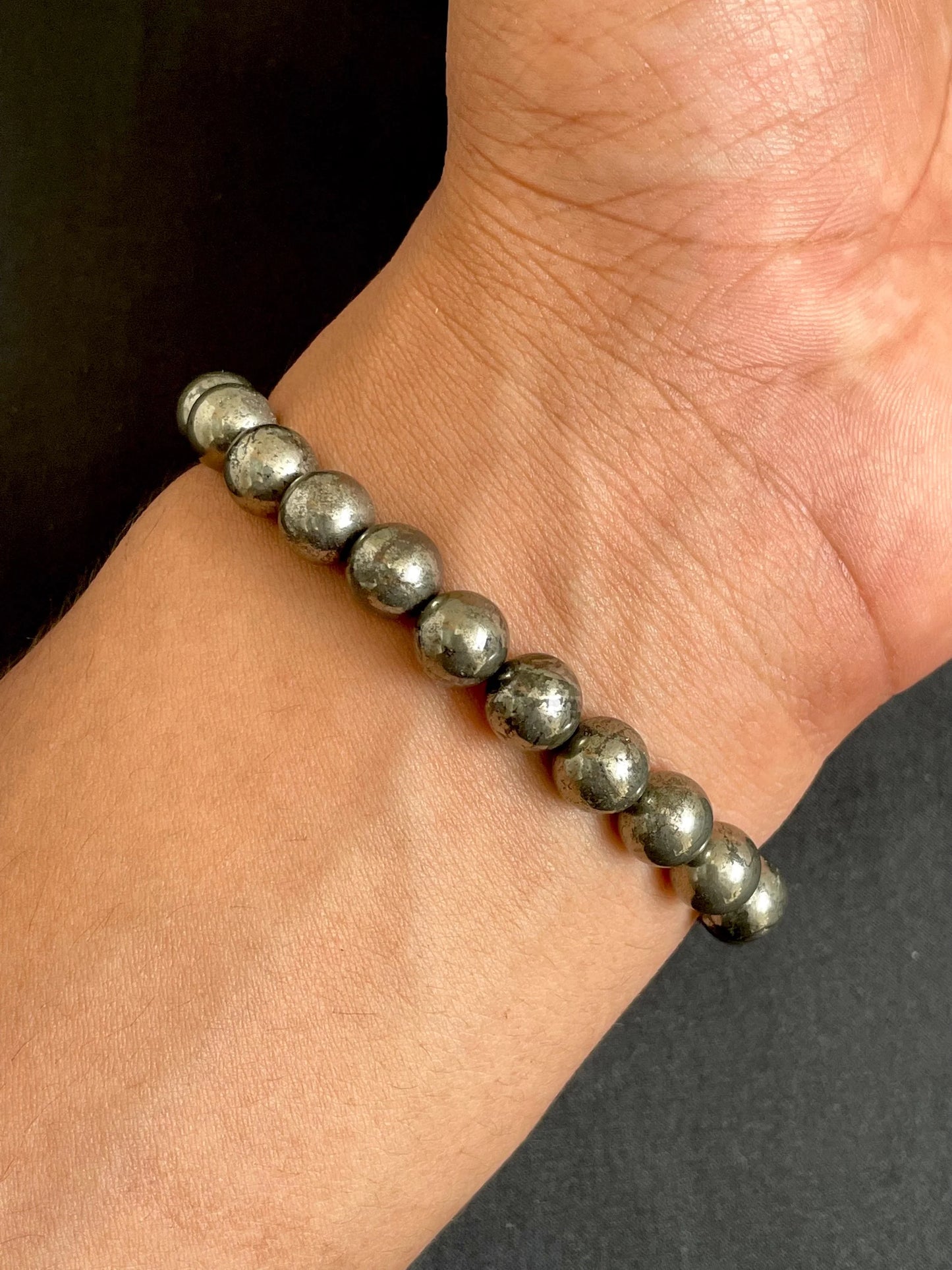 Pyrite Bracelet For Unisex Adult (Gold) Payarite