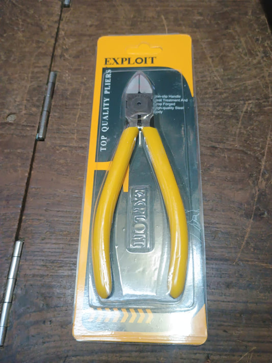 Mild Steel Exploit Chain Nose Pliers - Yellow (1p) Pliers