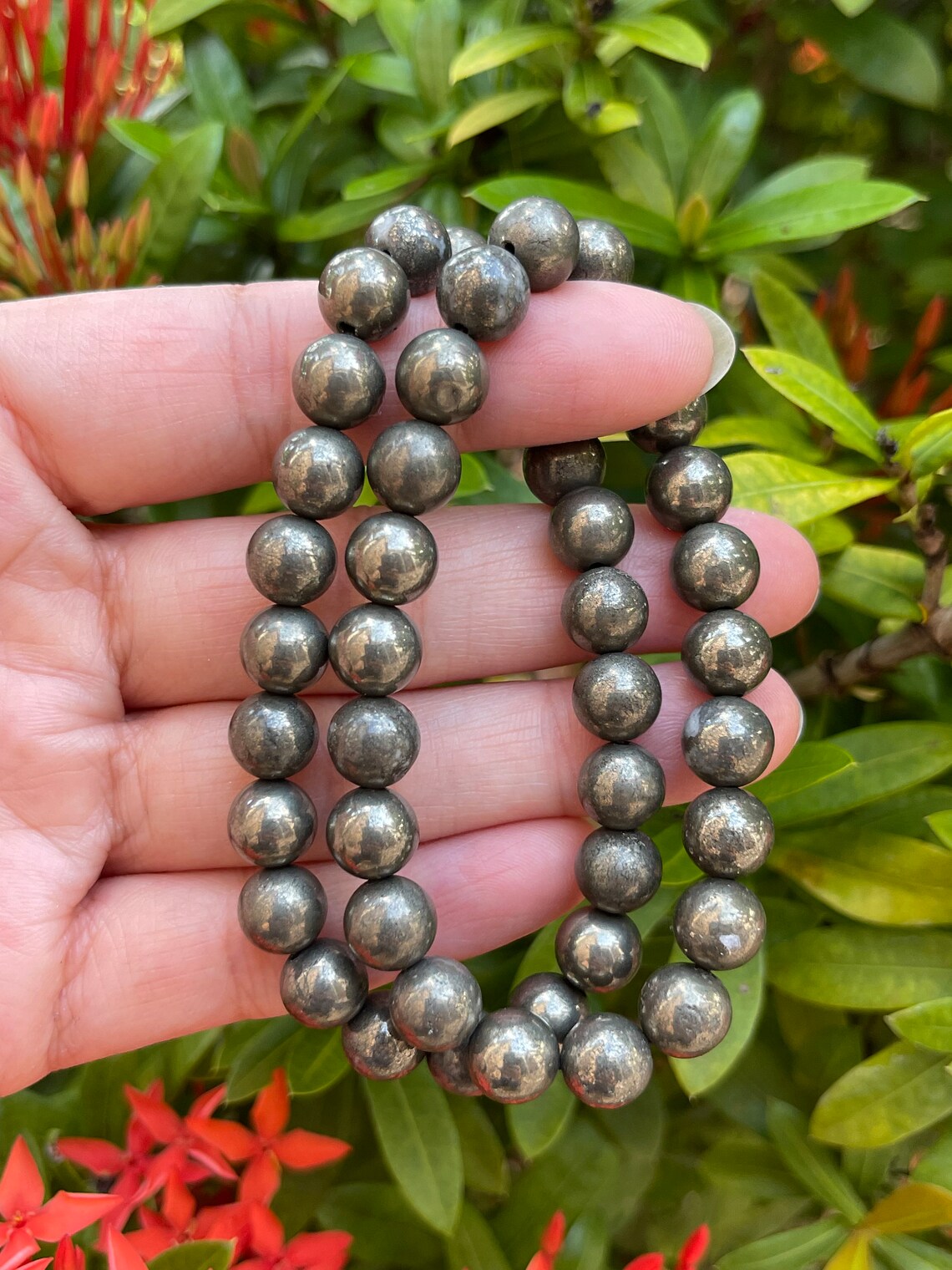 Pyrite Bracelet For Unisex Adult (Gold) Payarite
