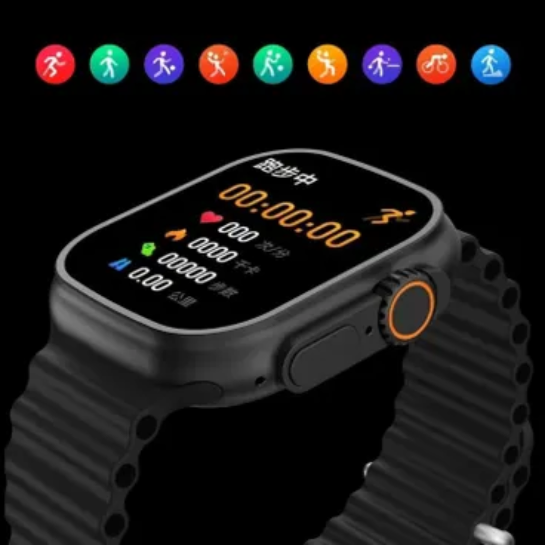 T900 Ultra Smart Watch, Bluetooth Calling, 2.09 Big Display, Advanced Health Monitoring & Smart Notifications Smart Watch
