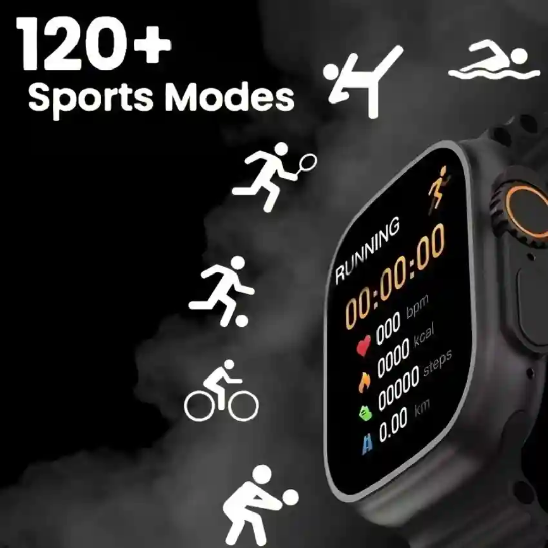 T900 Ultra Smart Watch, Bluetooth Calling, 2.09 Big Display, Advanced Health Monitoring & Smart Notifications Smart Watch