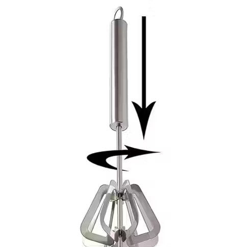 Steel Hand Blender Mixer Froth Whisker Latte Maker for Milk Coffee Egg Beater Blender
