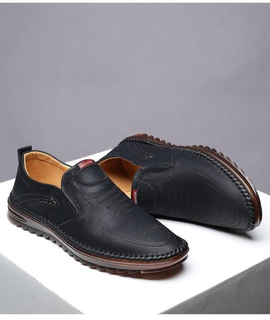 Men Leather Soft Casual Shoes Shoes