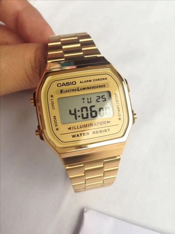 Casio Vintage Digital Gold Unisex Watch Watch