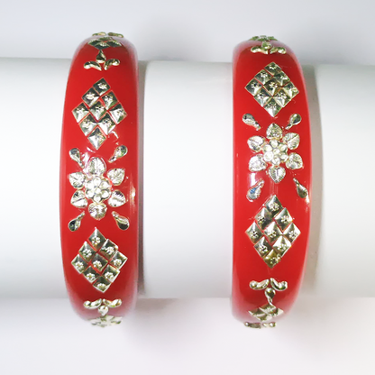 SHREYA JEWELERY Silver Pola Bangles For Women | Original 916 Silver 3 gm Bangles