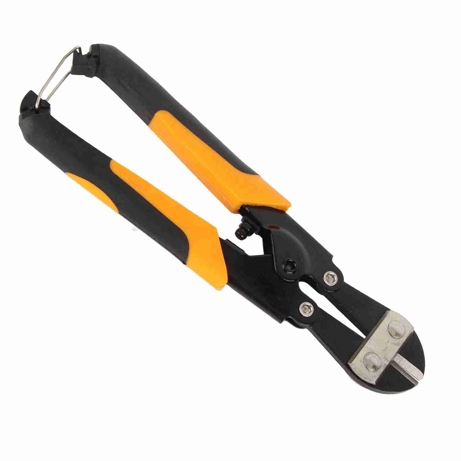 Jingdin 8" Bolt Cutter, Heavy Duty Mini-Bolt Cutters Wire Cable Cutter Pliers Shear Cutting Tool (1p) Hardware