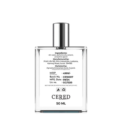 CERED Aventus Perfume 50ML Perfume
