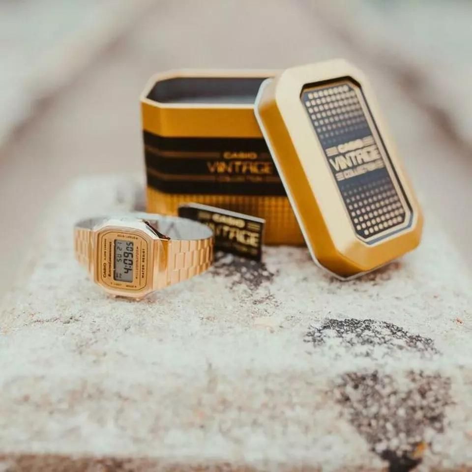 Casio Vintage Digital Gold Unisex Watch Watch