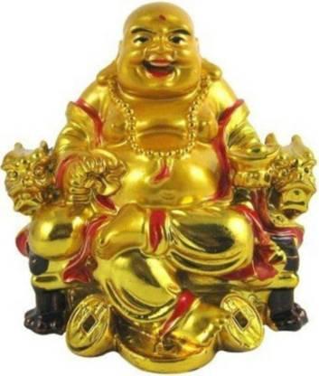 Feng Shui Sitting Laughing Buddha Showpiece Buddha