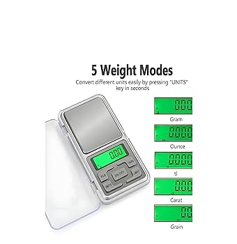 Mini Pocket Weight Scale Digital 0.01G To 200G For Jewellery/Chem/Kitchen Small Weighing Machine Digital Scale
