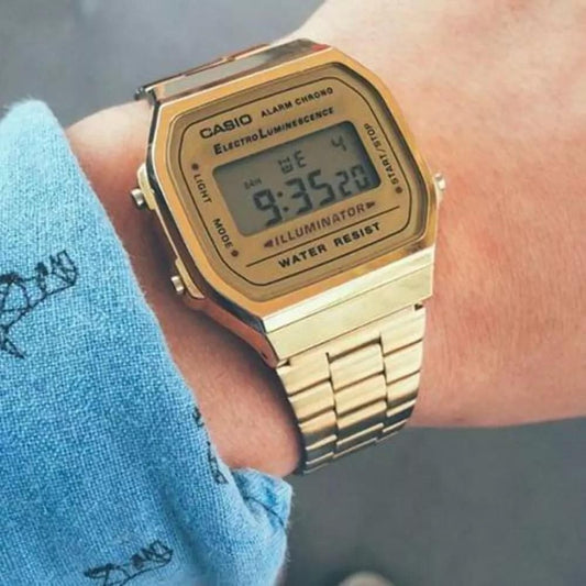 Casio Vintage Digital Gold Unisex Watch Watch
