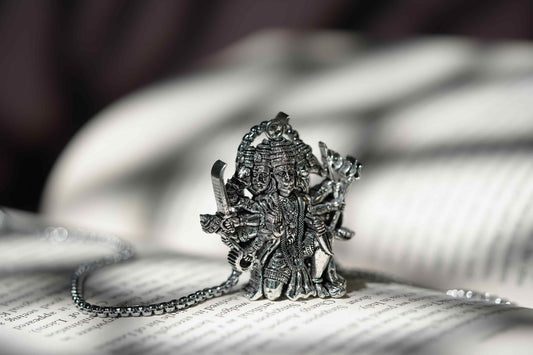 Panchamukhi Hanuman Pendant With Chain Jewellery Chain