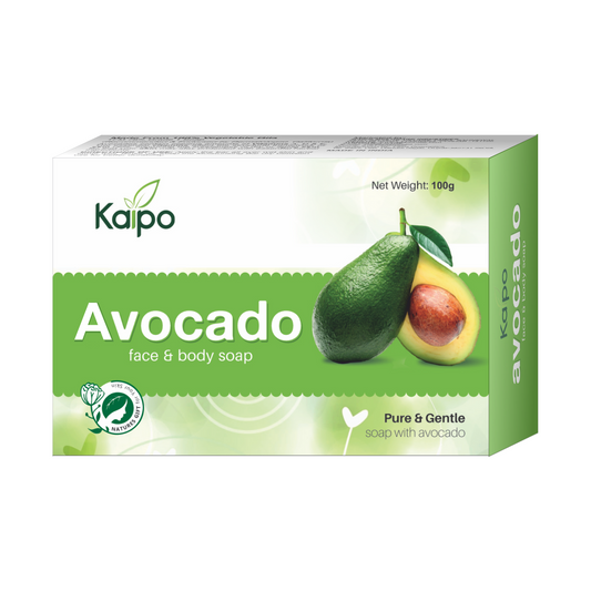 KAIPO Avocado Soap with Cucumber Extracts ,Vegetable Oils for Great Effect Soap