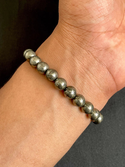Pyrite Bracelet For Unisex Adult (Gold) Payarite