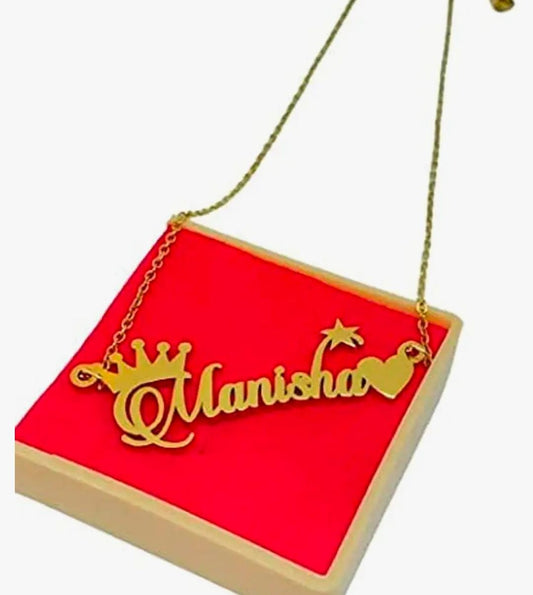 Custom Gold-Plated Necklace for Women - (1p) Necklace