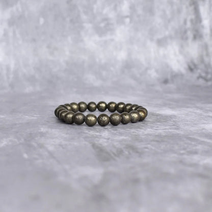Pyrite Bracelet For Unisex Adult (Gold) Payarite
