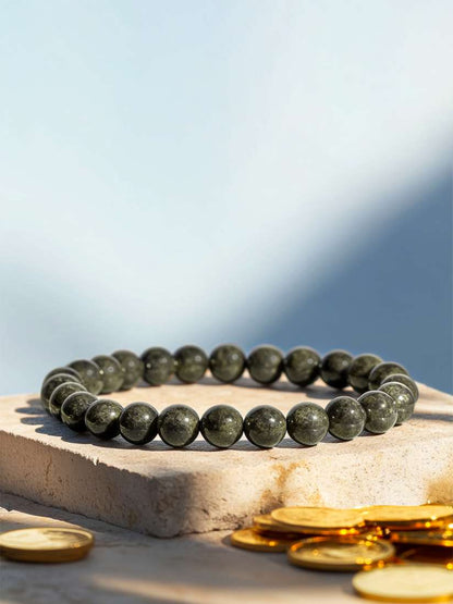 Pyrite Bracelet For Unisex Adult (Gold) Payarite
