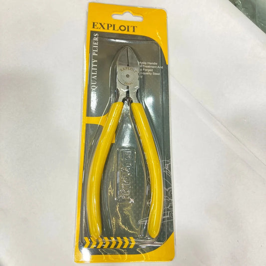 Mild Steel Exploit Chain Nose Pliers - Yellow (1p) Pliers